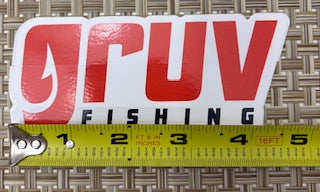 Gruv Fishing Decal (Small)