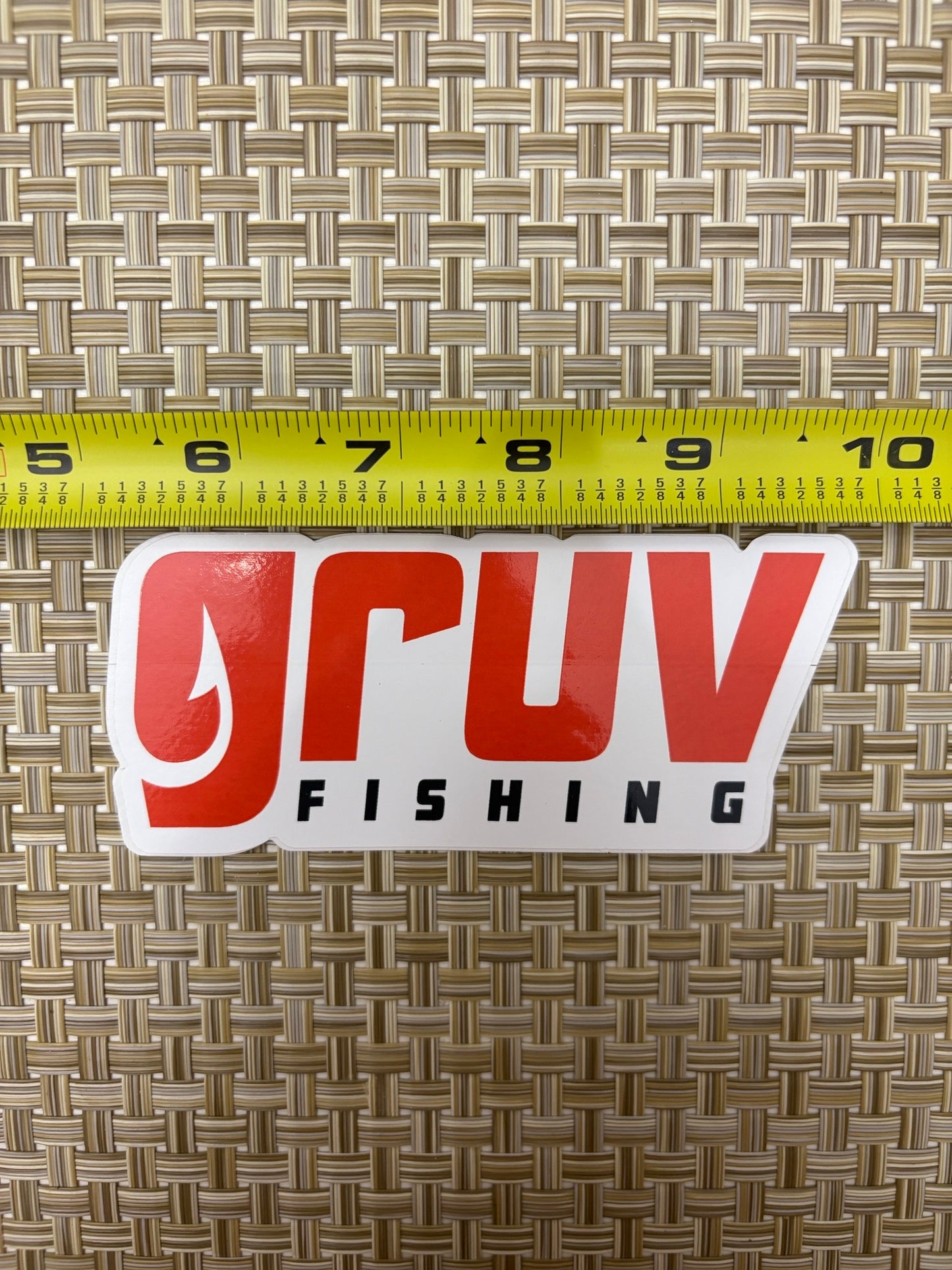 Gruv Fishing Decal (Small)