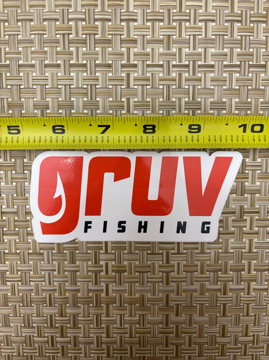 Gruv Fishing Decal (Small)