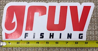 Gruv Fishing Decal (Large)