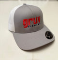 Gruv Fishing Snapback - Light Grey Mesh